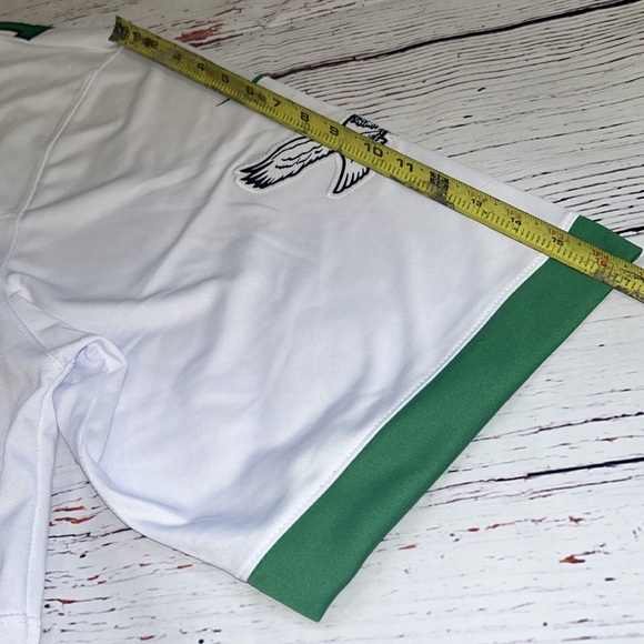 Jalen Hurts•Eagles (Sz-5XL) #1•white & Kelly Green•Stitched not pressed - Picture 8 of 8